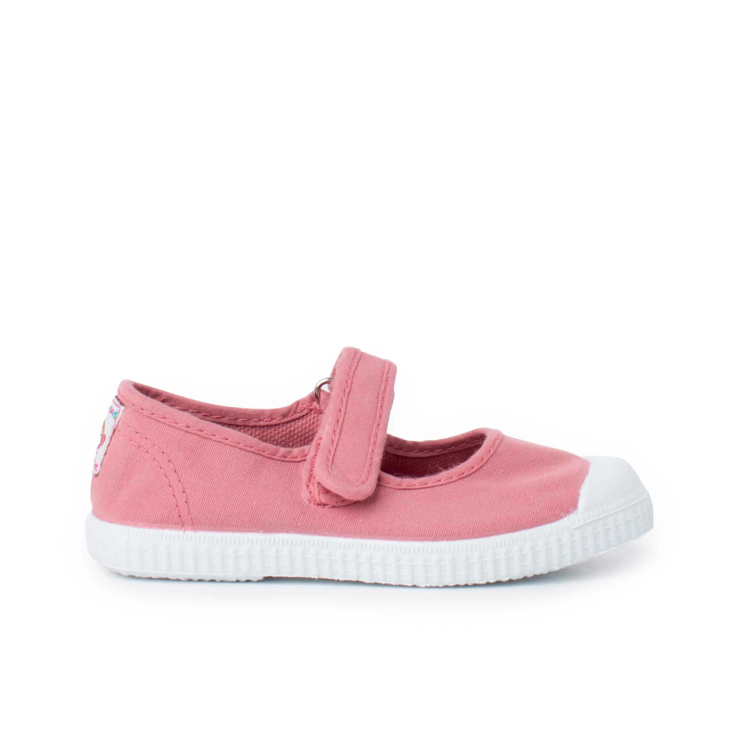 Pisamonas Ballerine con Cinturino con Punta in Gomma Y Chiusura A Strappo