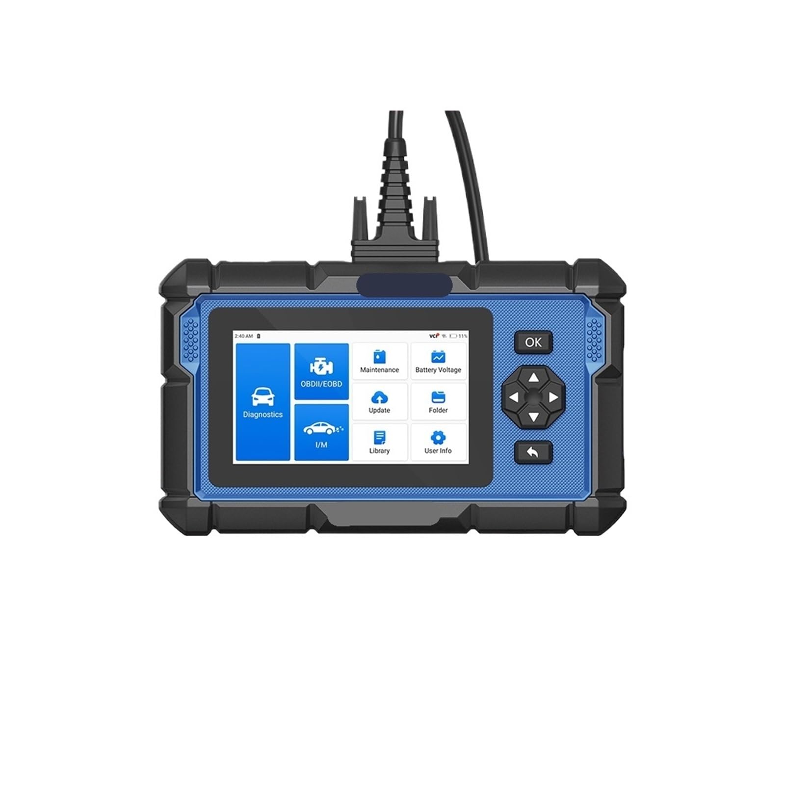 Skaner OBD2 Profesjonalne narzędzie diagnostyczne do samochodów ABS Poduszka powietrzna Olej EPB DPF TPMS BMS Narzędzie diagnostyczne
