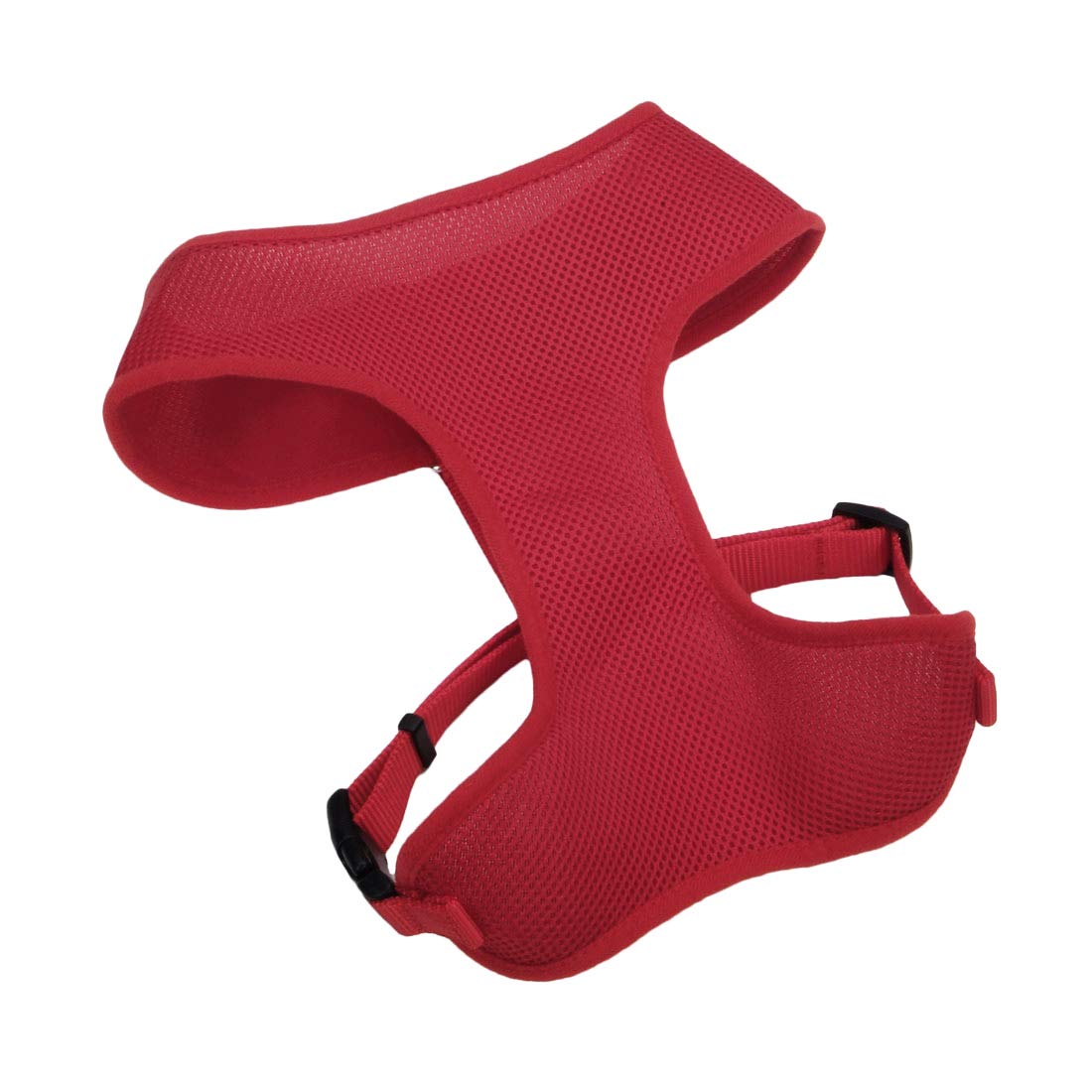 Comfort Soft - Adjustable Dog Harness, Red, 3/4" x 19"-23"