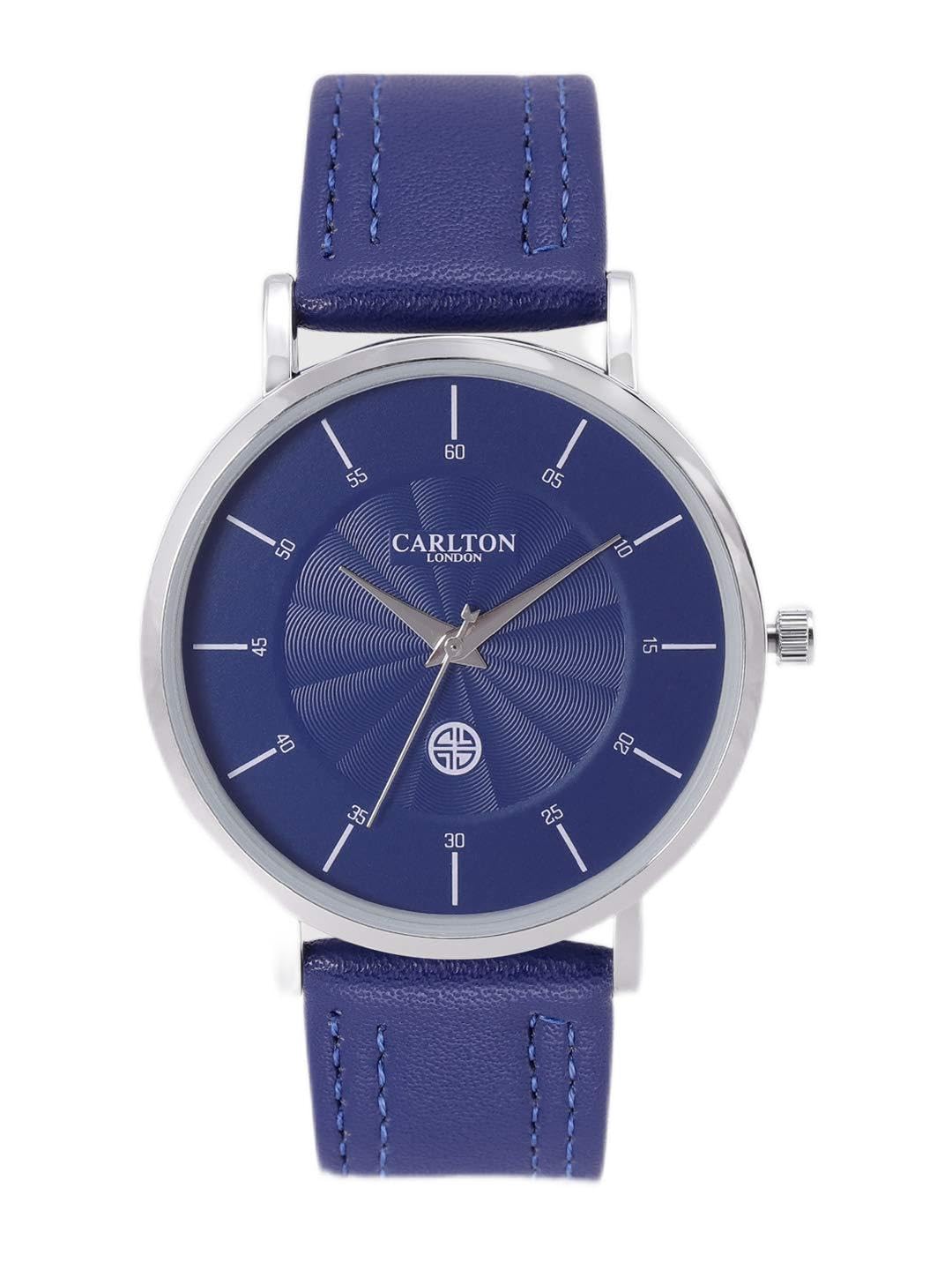 Carlton london Analog Blue Dial Mens Watch-CG033SBLB (B08L21DPX5) Amazon Price History, Amazon Price Tracker
