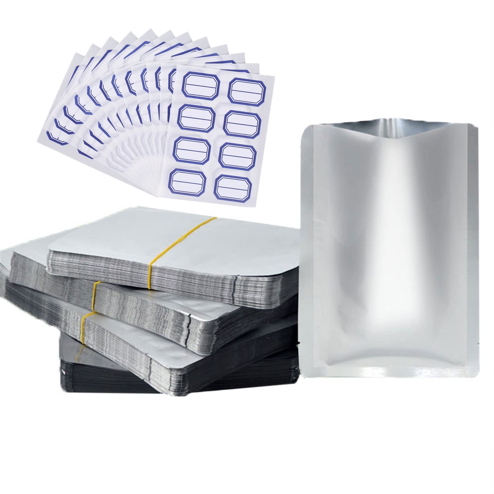 Bolsas Mylar de aluminio de 15x22cm para conservar alimentos frescos en tu cocina