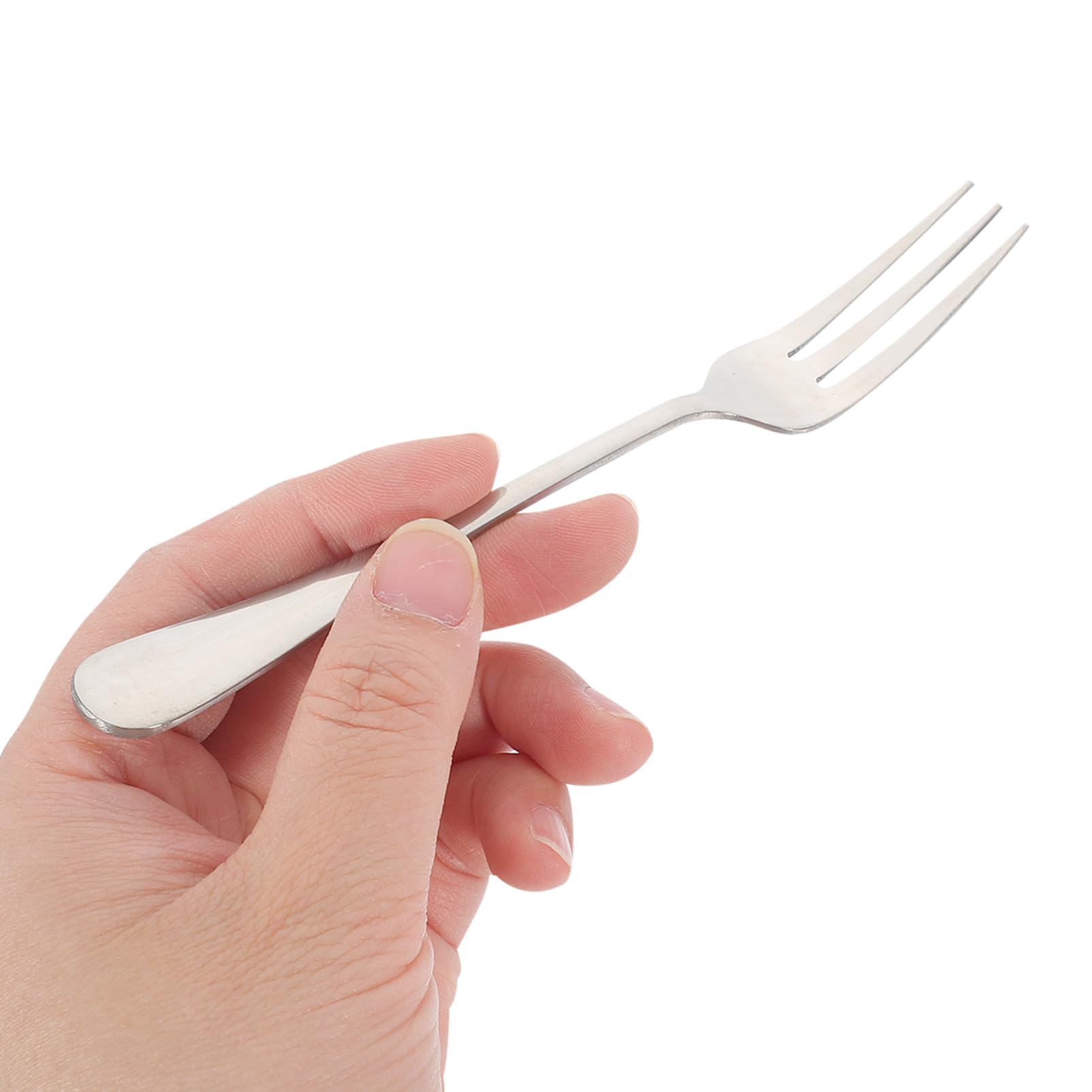 Unomor 12-piece Stainless Steel Fruit Forks Mini Appetizer Forks for Desserts Tasting Snacks Salad Home Restaurant