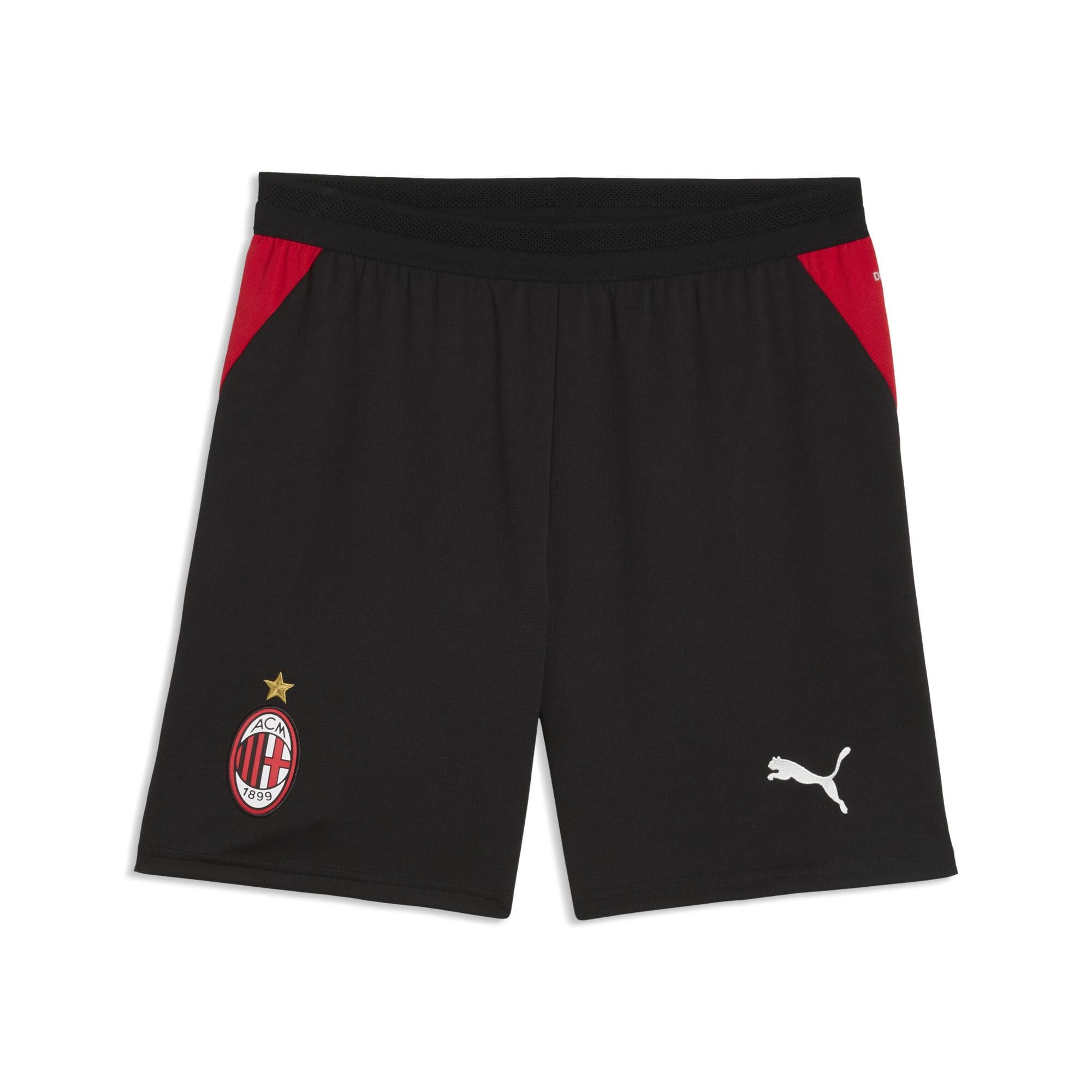 Puma 784149 AC Milan Herren Uniform Atmungsaktiv Schnelltrocknend Regular Fit Shorts ACM