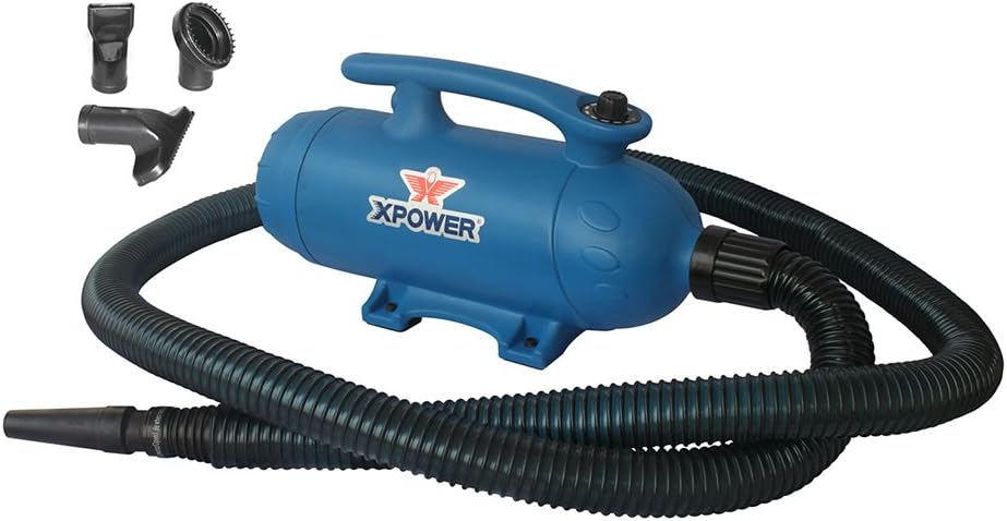 XPOWER B-25 Pro Force Plus Double Motor Dog Grooming Force Pet Dryer