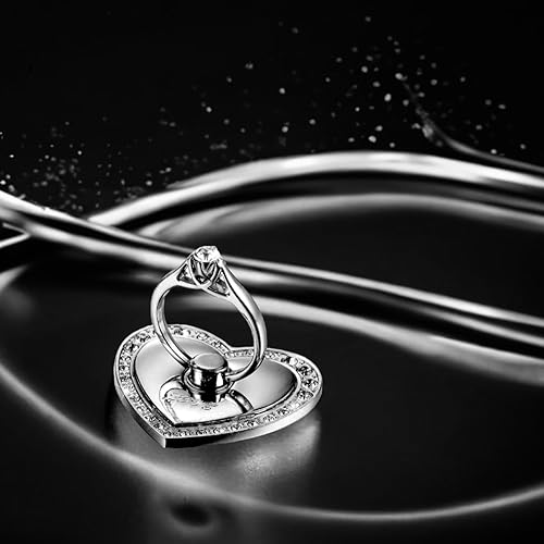 Miniatura 3 de Soporte de anillo para teléfono celular, gira 360 y 180 ajustable para adaptarse a tus necesidades, ayuda a estabilizar el teléfono para selfies y