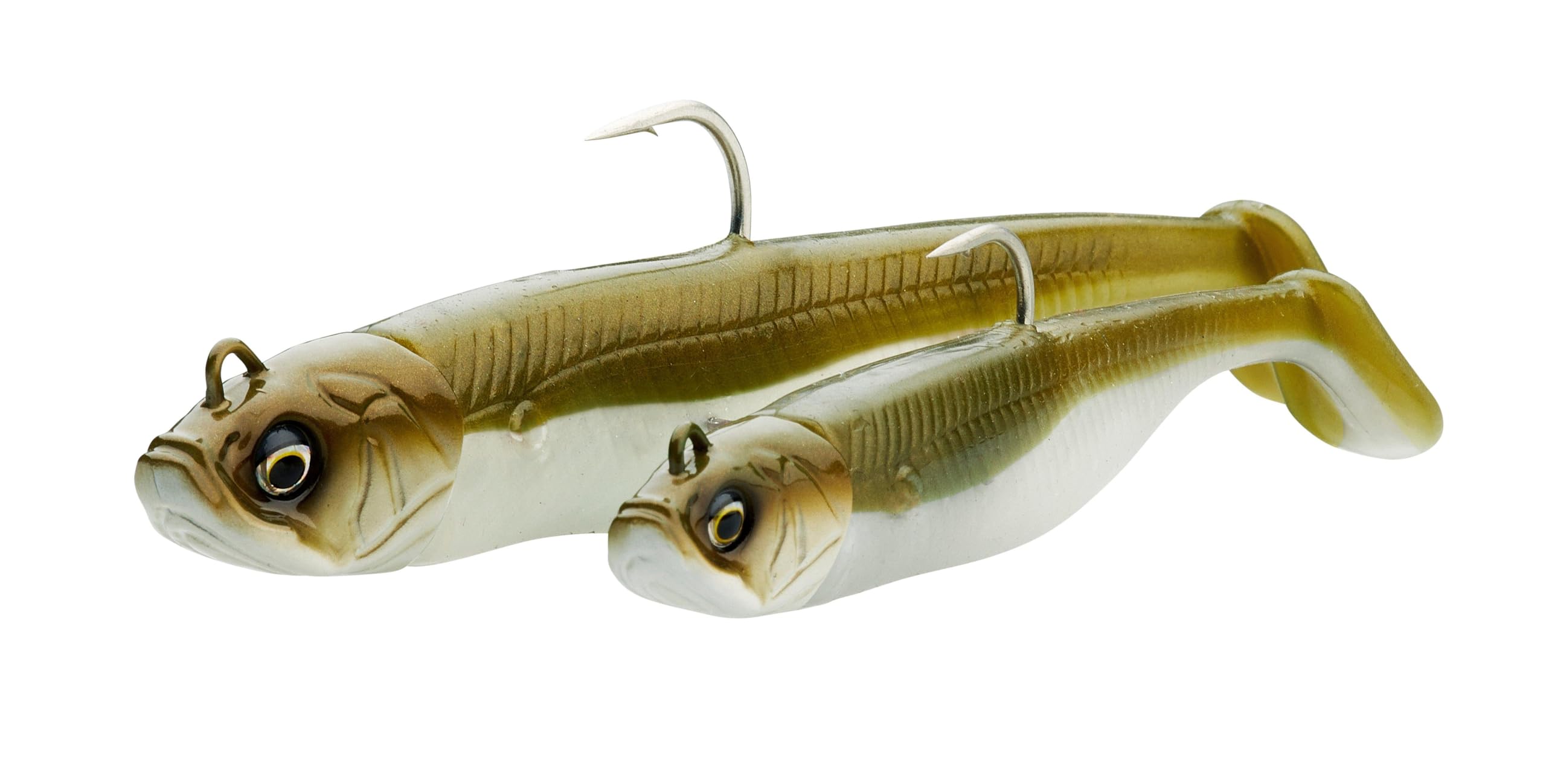 Savage Gear Minnow Lure 1+1 Packs: 12.5cm: Khaki