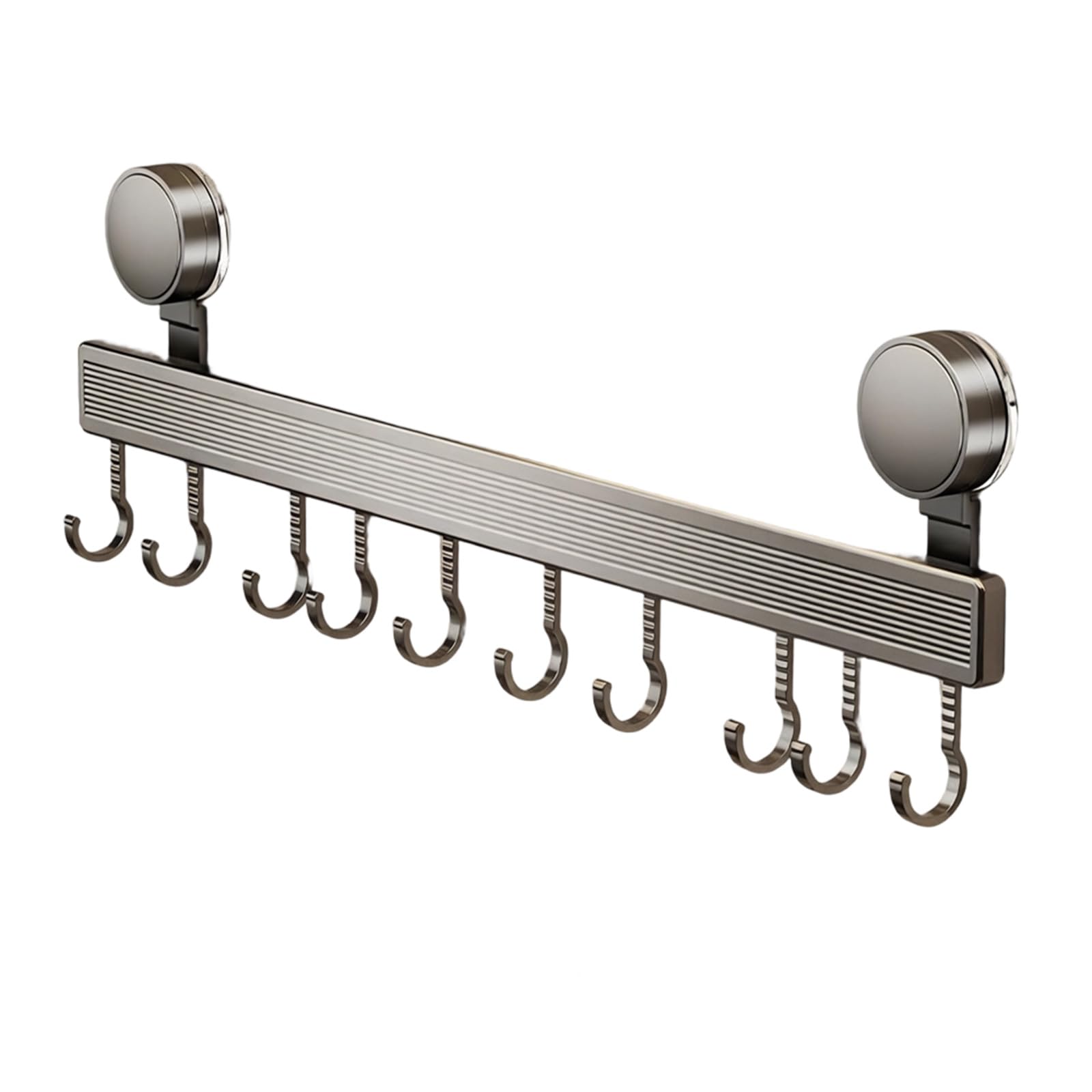 ZEPFJHE Multipurpose Hooks for Kitchen Bathroom and Balcony Organization Suction Cup Design Rustproof Aluminum Hanger Aluminum Shower Fasteners