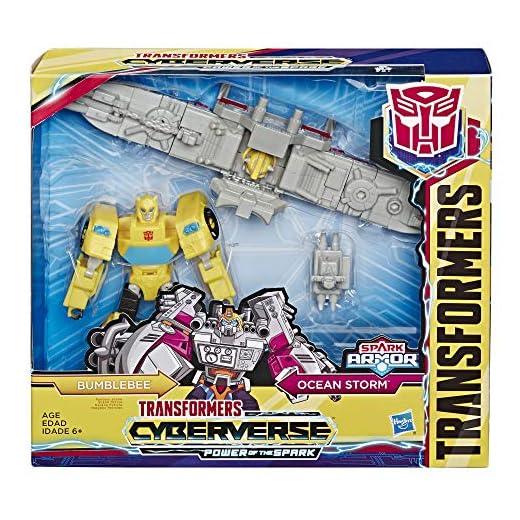 Transformers- Cyberverse Spark Armor Bumblebee, Multicolor (Hasbro E4329ES0)