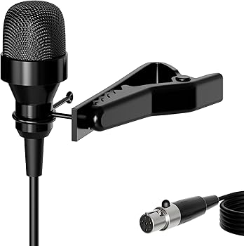 エアプランツ　mic Amazon.com: J K Pro Lavalier Lapel Microphone MIC-J 017