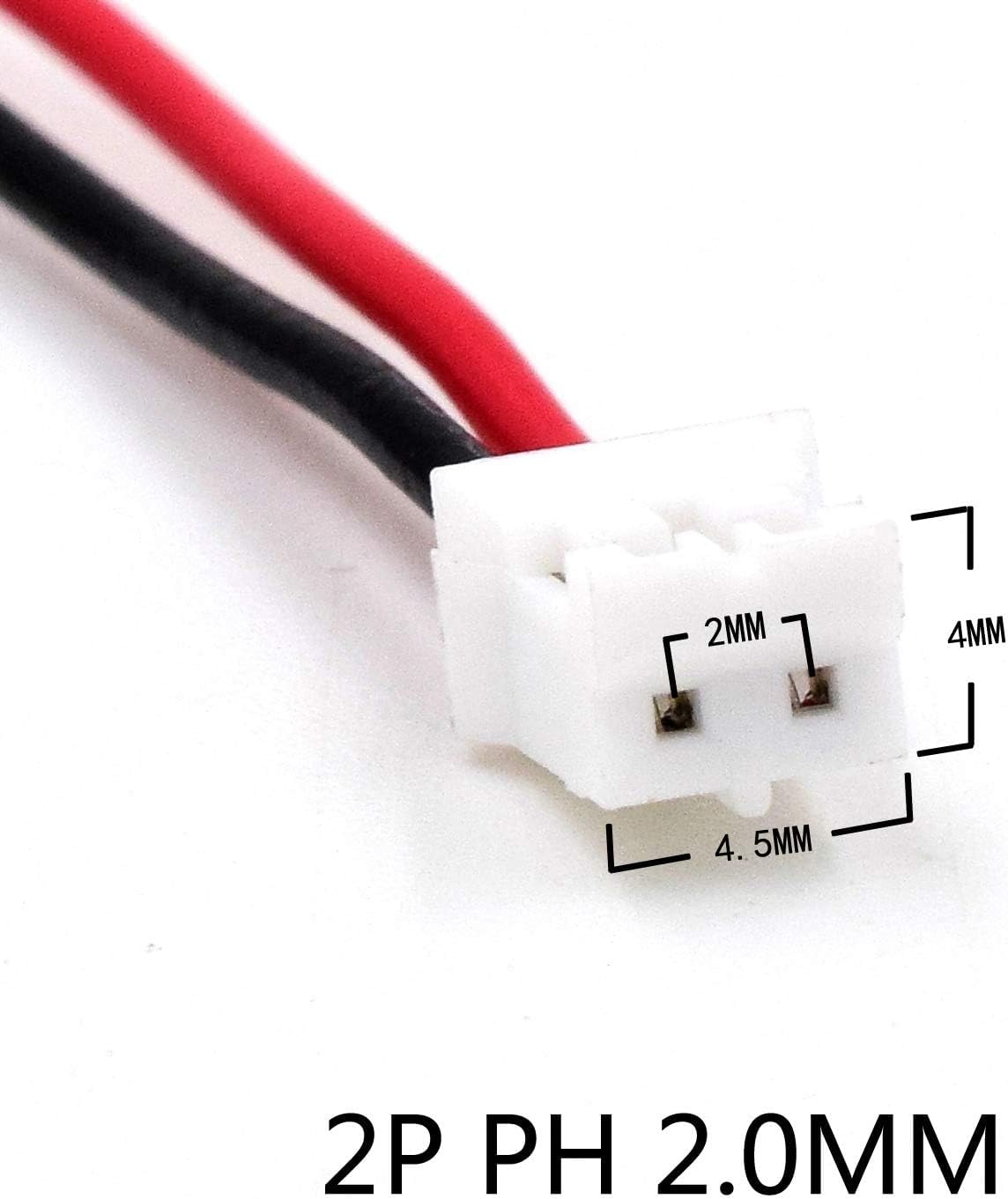 EEMB Lithium Polymer Battery 3.7V 340mAh 502040 Lipo Rechargeable Pack Wire Jst Connector Speaker Wireless Device Confirm Device Polarity Before Purc - View #9