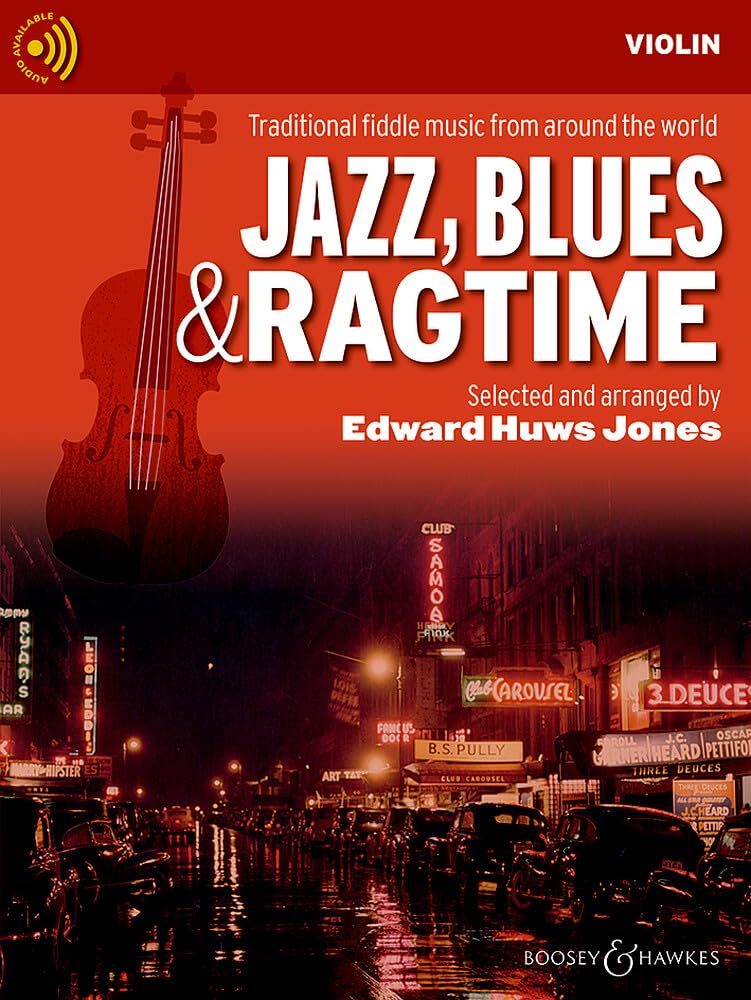 Jazz, Blues & Ragtime: Traditional Fiddle Music from Around the World (Fiddler Collection)