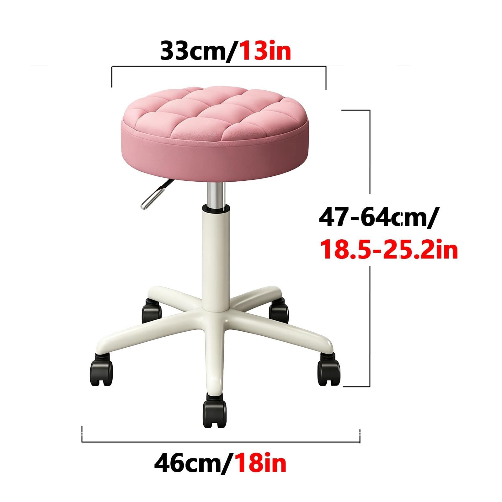 Taboret Roboczy z Regulacją Wysokości z Kółkami Stołek Roboczy Garaż