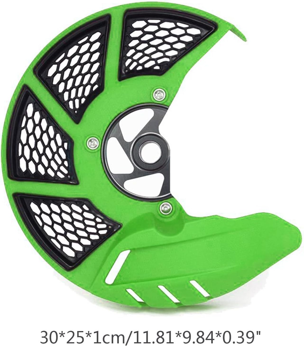 Aluminum Alloy Motorbike Front Brake Disc Guard Cover Protector Compatible for CR125 CRF250R CRF450R CRF250X CRF450X