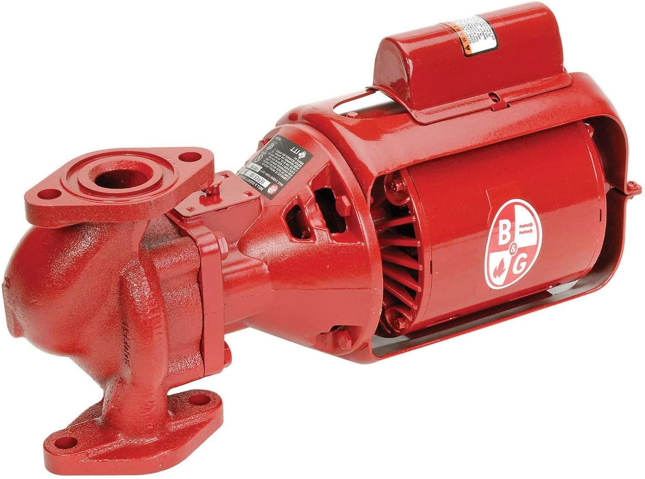 Bell & Gossett Circulating Pump Series 100 Model 100 NFI 1/12 hp 115 Volts