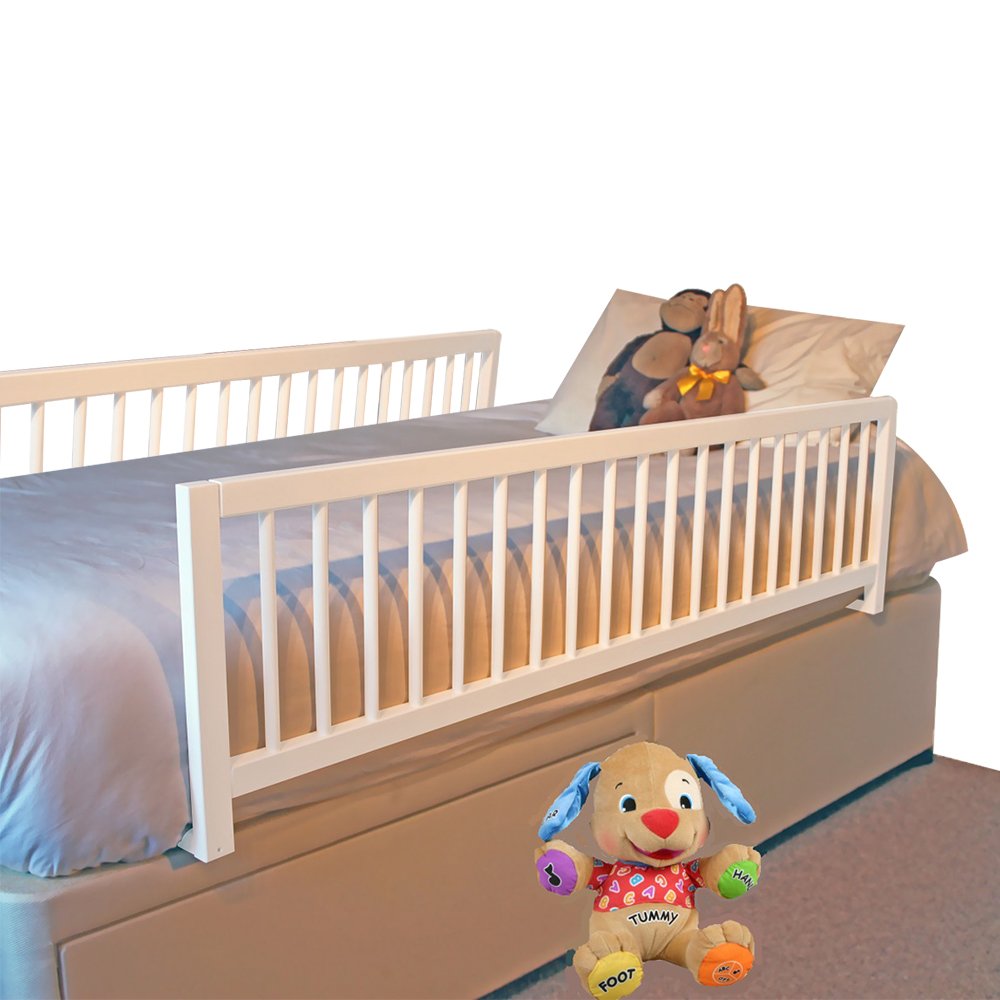 Safetots Barrière De Sécurité Métallique Blanc Extensible 62,5-106,8cm