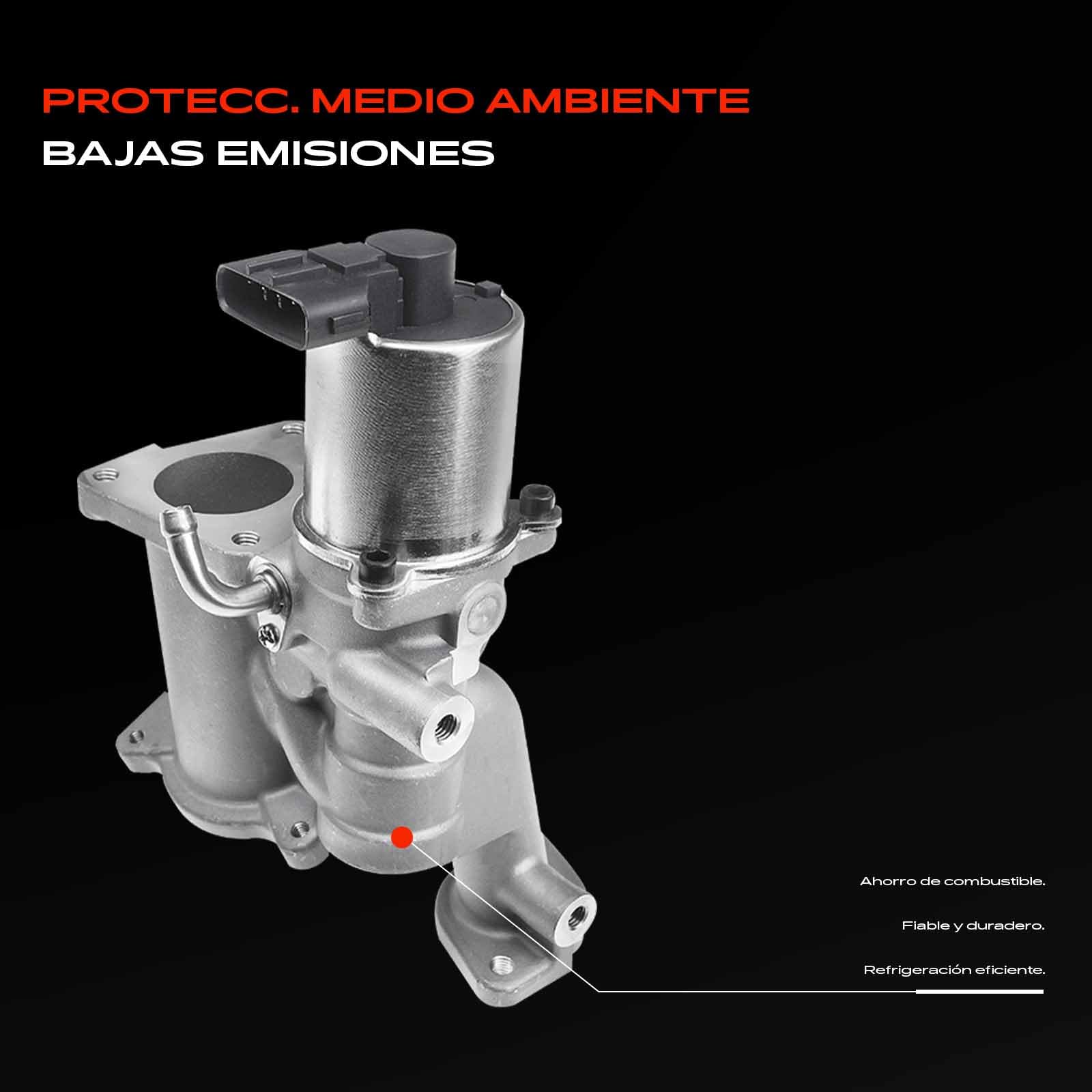 Frankberg Válvula EGR de 5 Polos 97325019 | Compatible con: Astra G Classic T98, Caravana Astra G T98, Astra G CC T98, Caravana clásica Astra G F35, Meriva X03