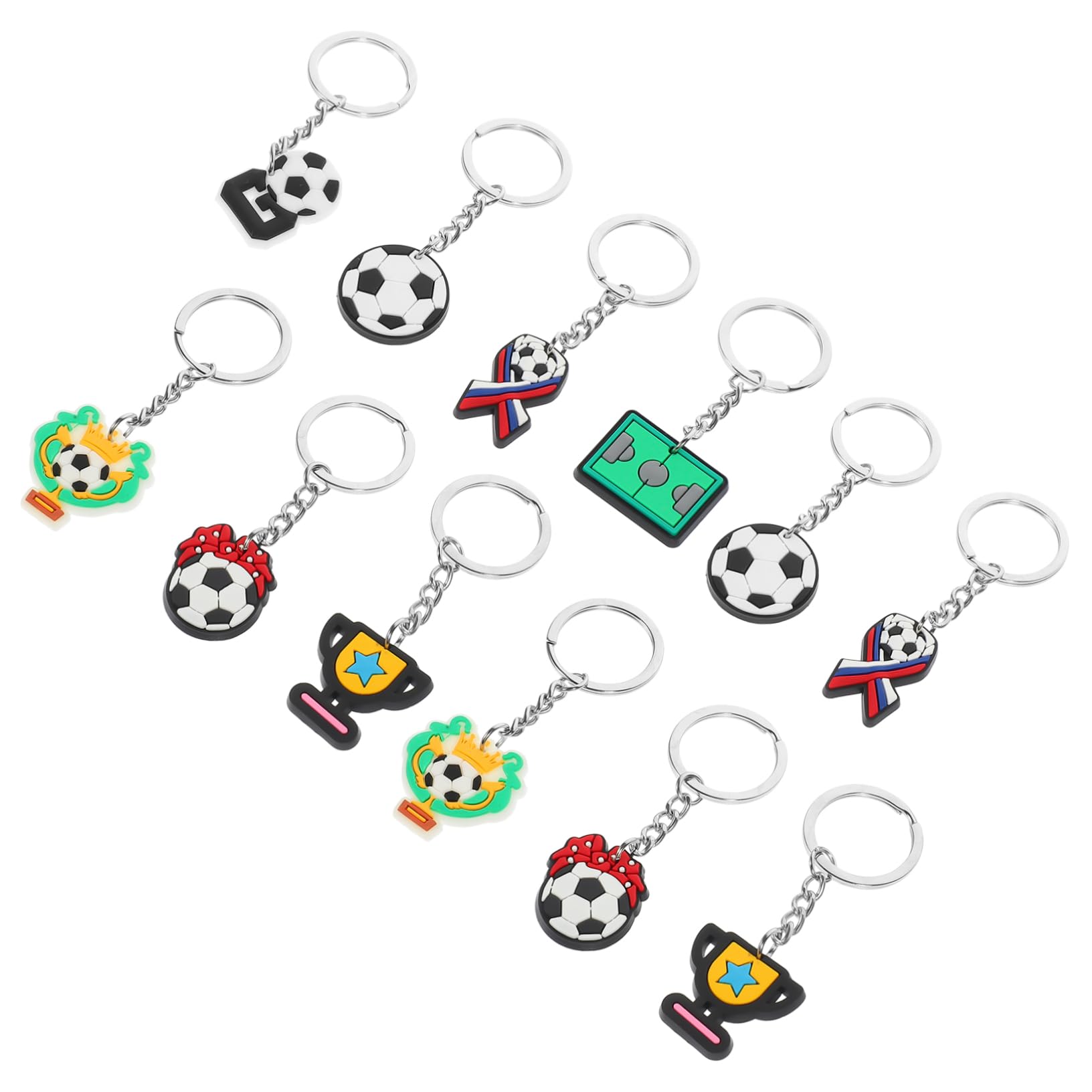 Yardwe Llavero Pelota Deportiva Colgante Fútbol Llavero De Futbol Novedad De Fútbol De Aficionados Deporte Colgantes De Hierro