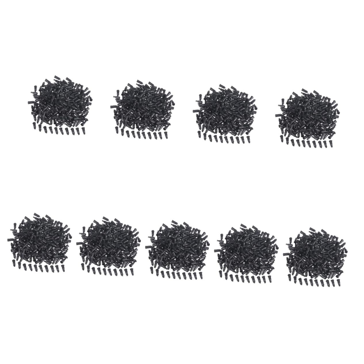Cabilock 9 Series Tapones De Lock Negras Para Dispensadores De Agujas Tapas De Reutilizables Para Industrial Compatibles Con Adhesivos 250 Piezas*9