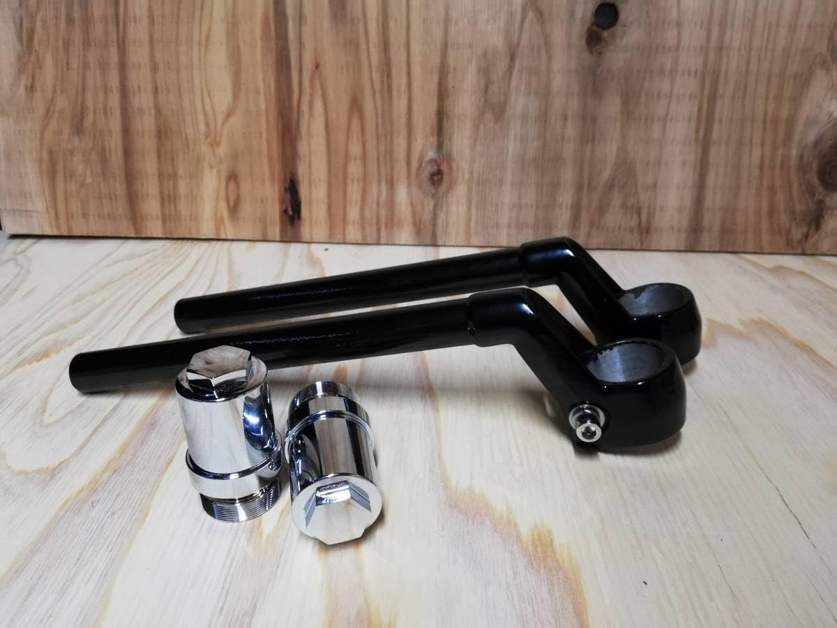 Amazon | CBX純正タイプ ハンドル 黒+延長キット/車種別取付