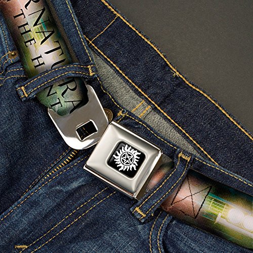 Cinturón Buckle-Down de Supernatural Join the Hunt ajustable estilo militar 2