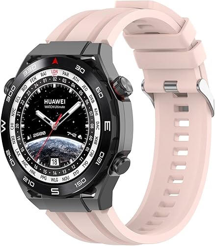 Miniatura 4 de FitTurn Correas de silicona suave para Huawei Watch 3Watch 3 ProGT2 ProGT3 Pro Smart Watch, correa de muñeca de 0.866 pulgadas para Huawei Watch