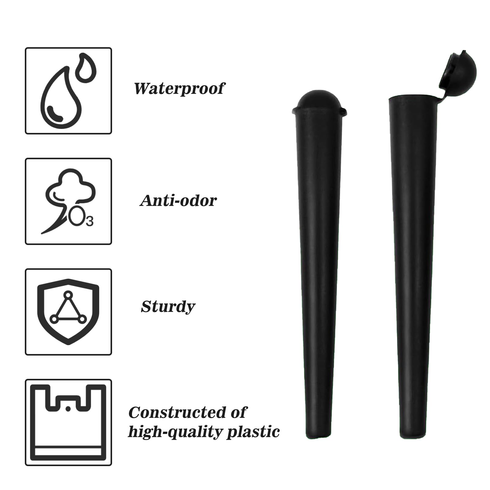 Tubo Guarda Porros 8pcs Plastic Joint Tubes