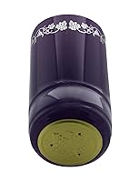 Vista 3 de Cápsulas retráctiles de PVC púrpura con uvas plateadas-500