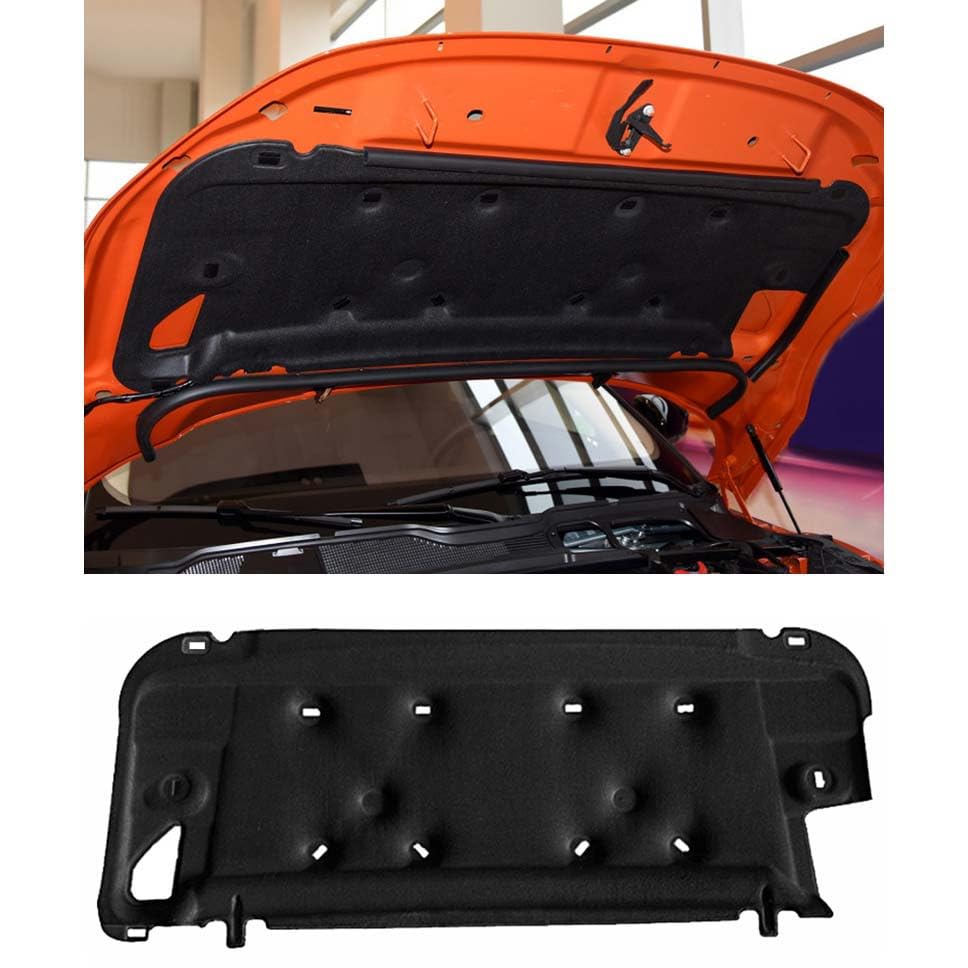 Kit Garnitures Seuil De Porte Et Capot Avant Pour Range Rover 2013-2017 - Noir, Matière Plastique