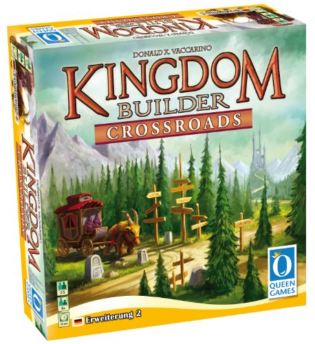 Preisvergleich Produktbild Queen Games 6108 - Kingdom Builder Erweiterung 2: Crossroads