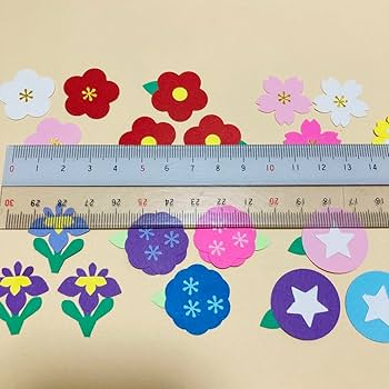 Amazon.co.jp: クラフトパンチ 花 12ヶ月 36枚セット : おもちゃ