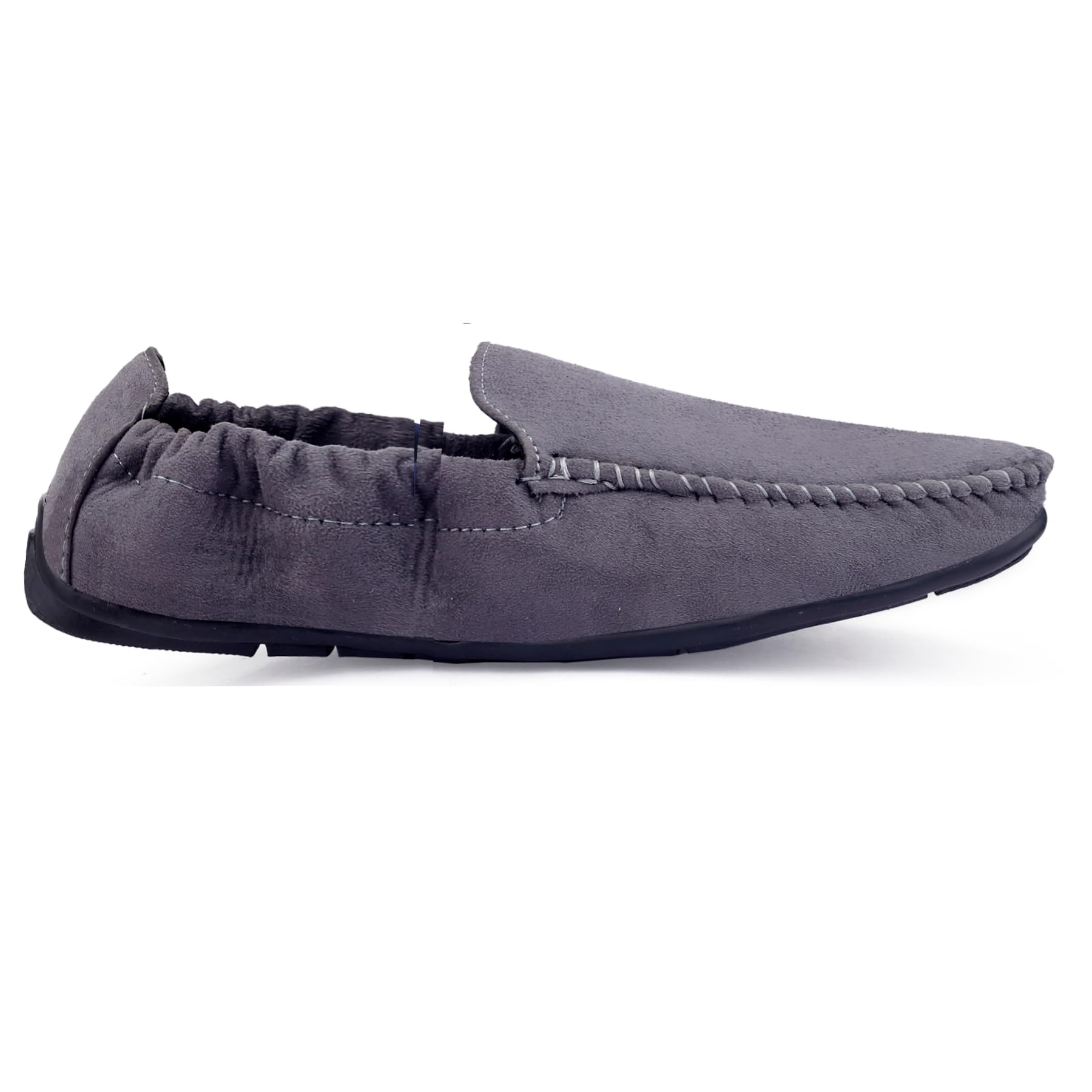 Kraasa Slip On Elastic Colored Loafers for Men, Seude Loafers and Slip on Shoes for Men Grey UK 10 (B0CT3NHCWW) Amazon Price History, Amazon Price Tracker