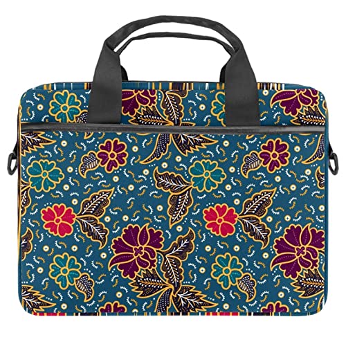 Sac ordinateur 13 pouces bandoulière fin contre les chocs bleu