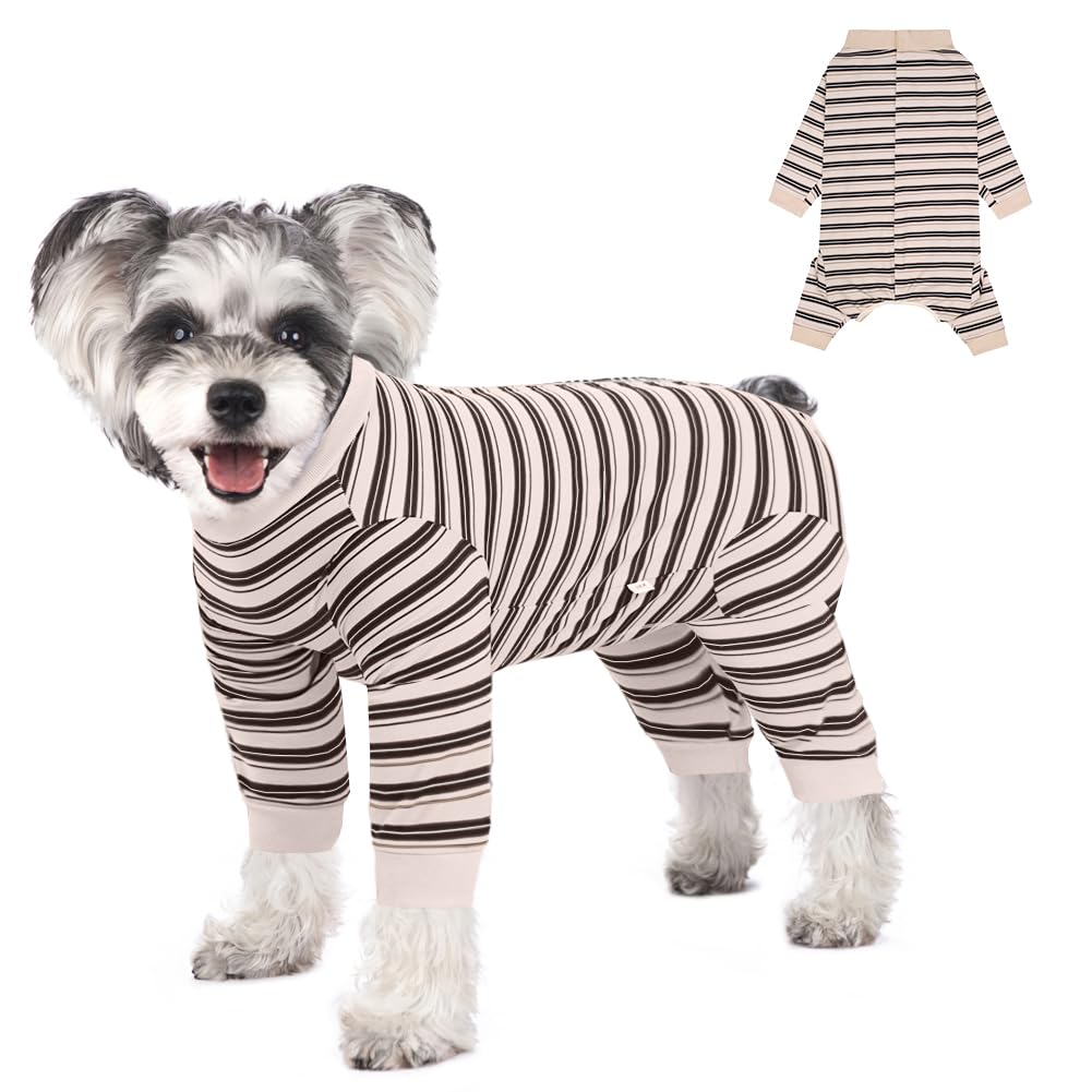 FEimaX Dog Recovery Suit After Surgery, Pet Abdominal Wounds Post Surgical Shirt for Dogs Cats, Puppy Spay Neuter Prevent Licking Onesie Alternative Bandages E-Collar &amp; Cone