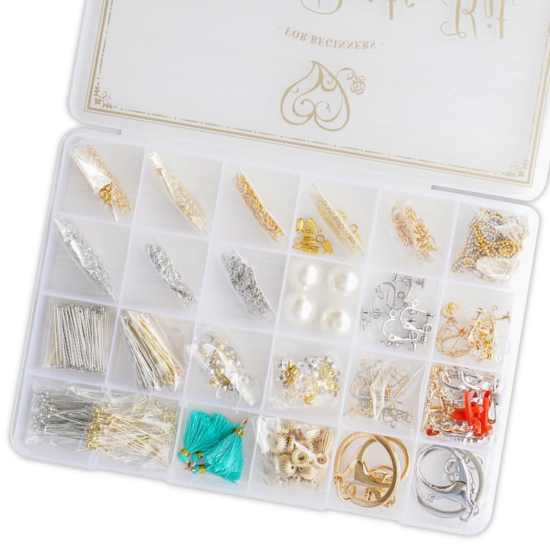 Amazon | 紗や工房 ハンドメイド アクセサリーパーツセット36種 