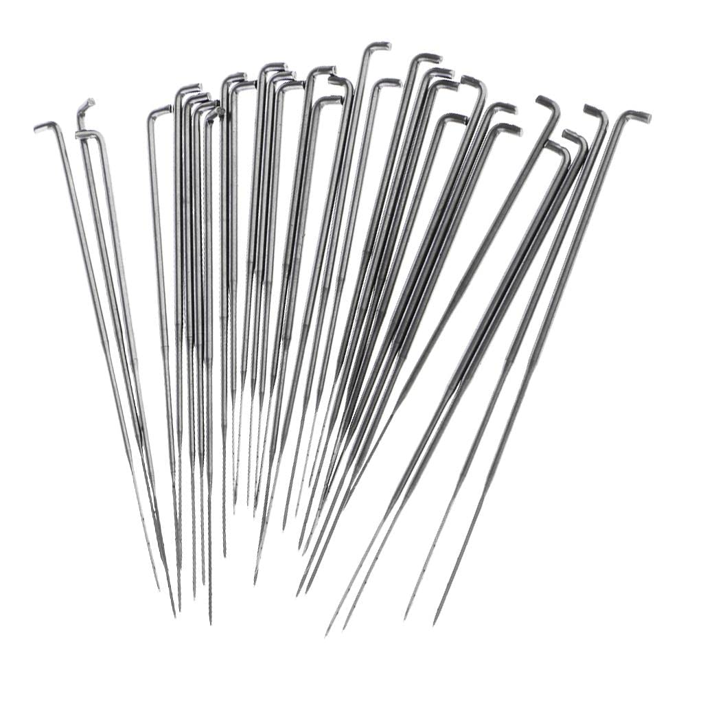 MERISHOPP 30 Pieces Mixed Sizes Felting Needles Wool Pin DIY Craft For Wool Felt Kit Embroidery Craft Collectibles 1