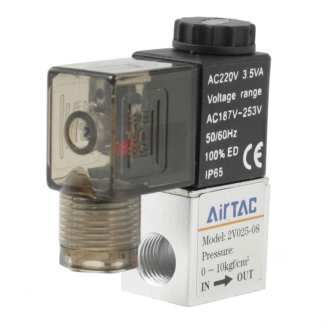 Électrovanne 220V AC 1/4" pour réguler la pression d'un circuit pneumatique