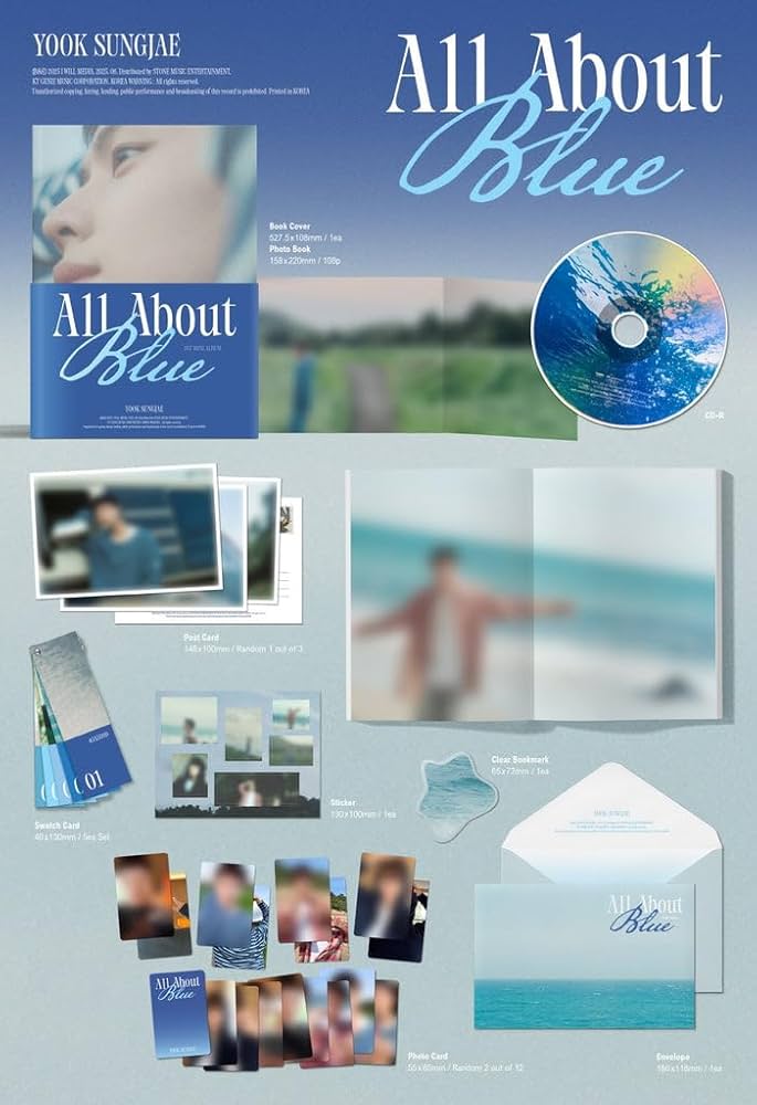 Amazon.co.jp: ユク・ソンジェ YOOK SUNGJAE - All About Blue