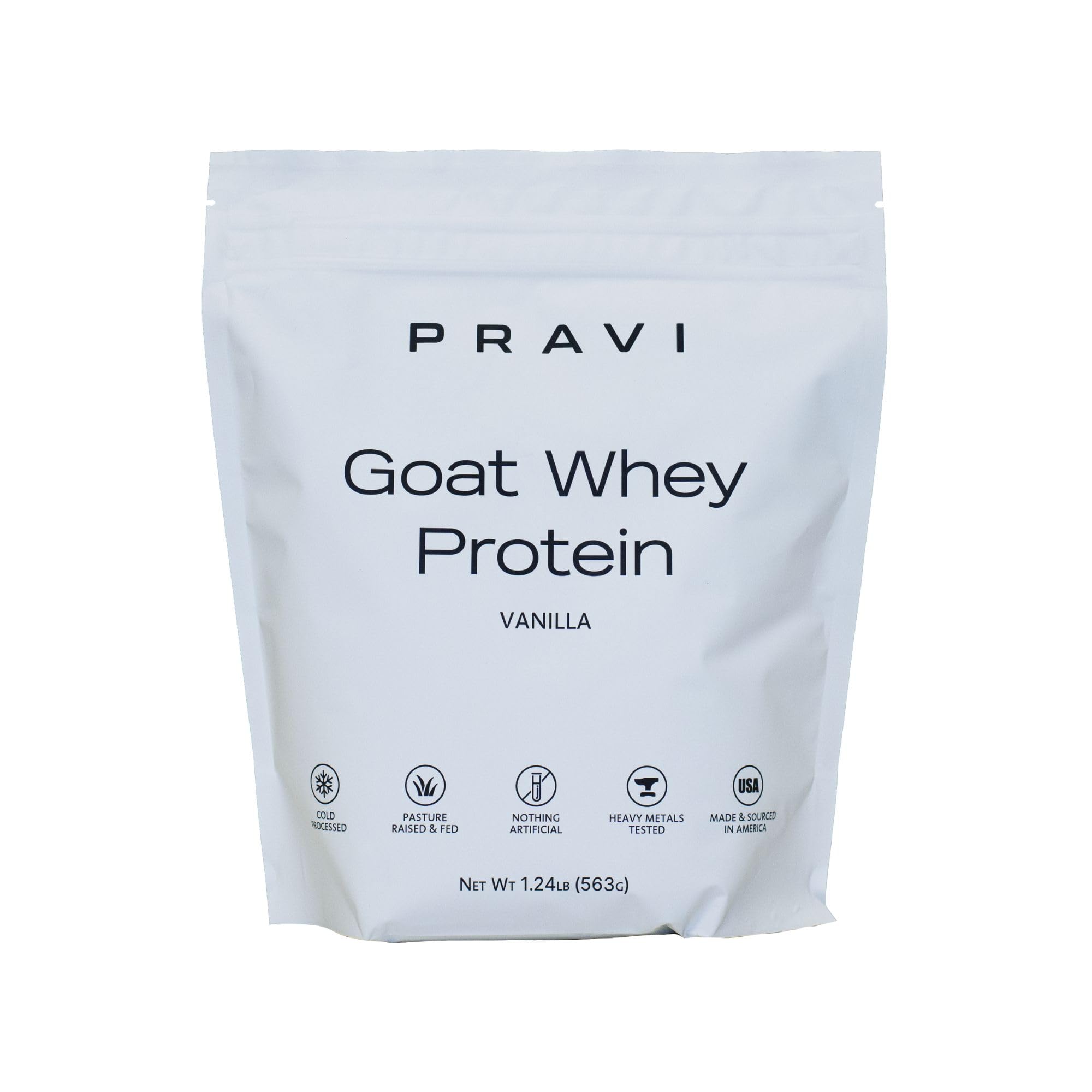 Grass-Fed Pure Goat Whey Protein Powder