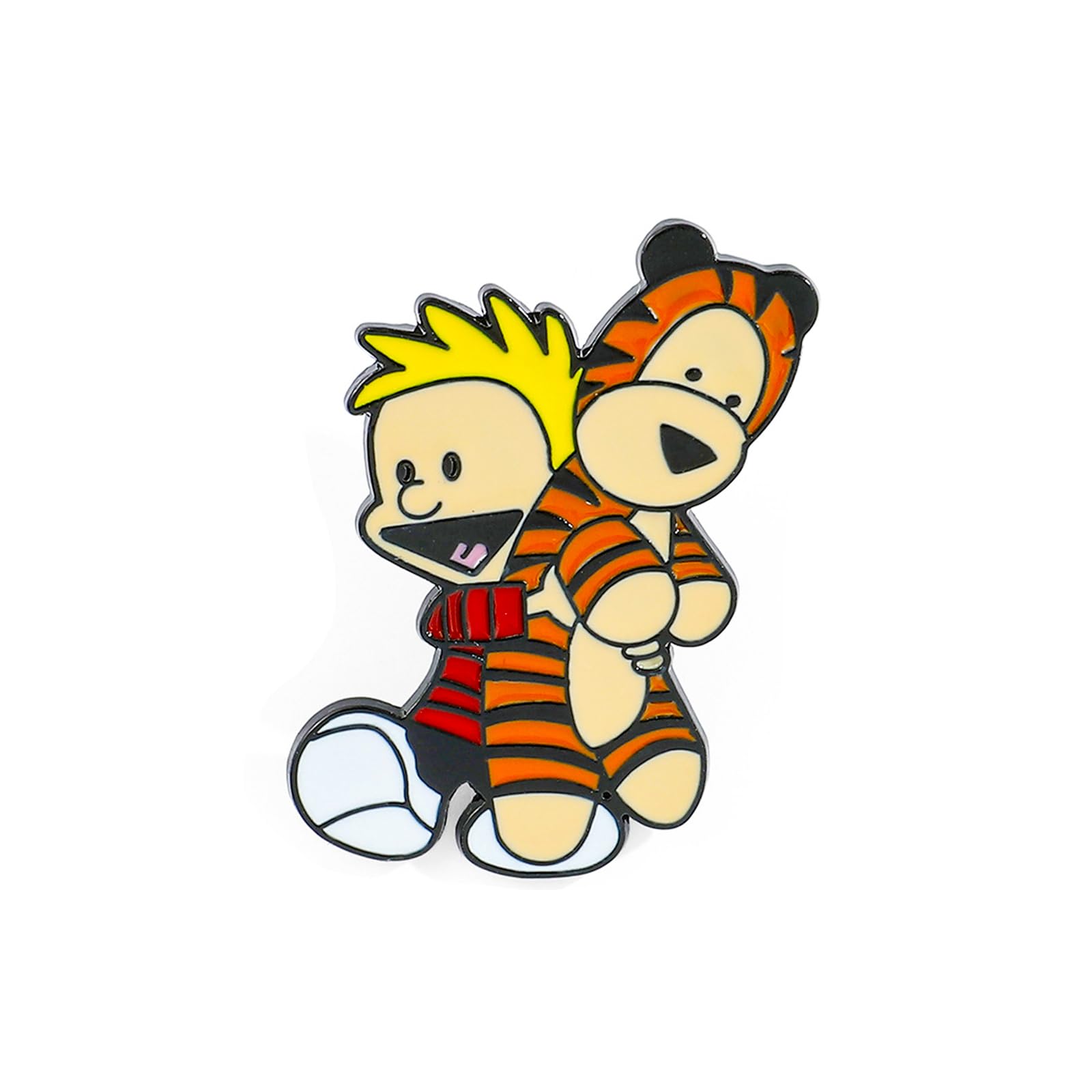Cute Enamel Pins Cartoon Lapel Pin Brooch Badge for Backpack Jackets Funny Tiger Pins for Gift Anime Enamel Pin for Clothing Hat Decoration