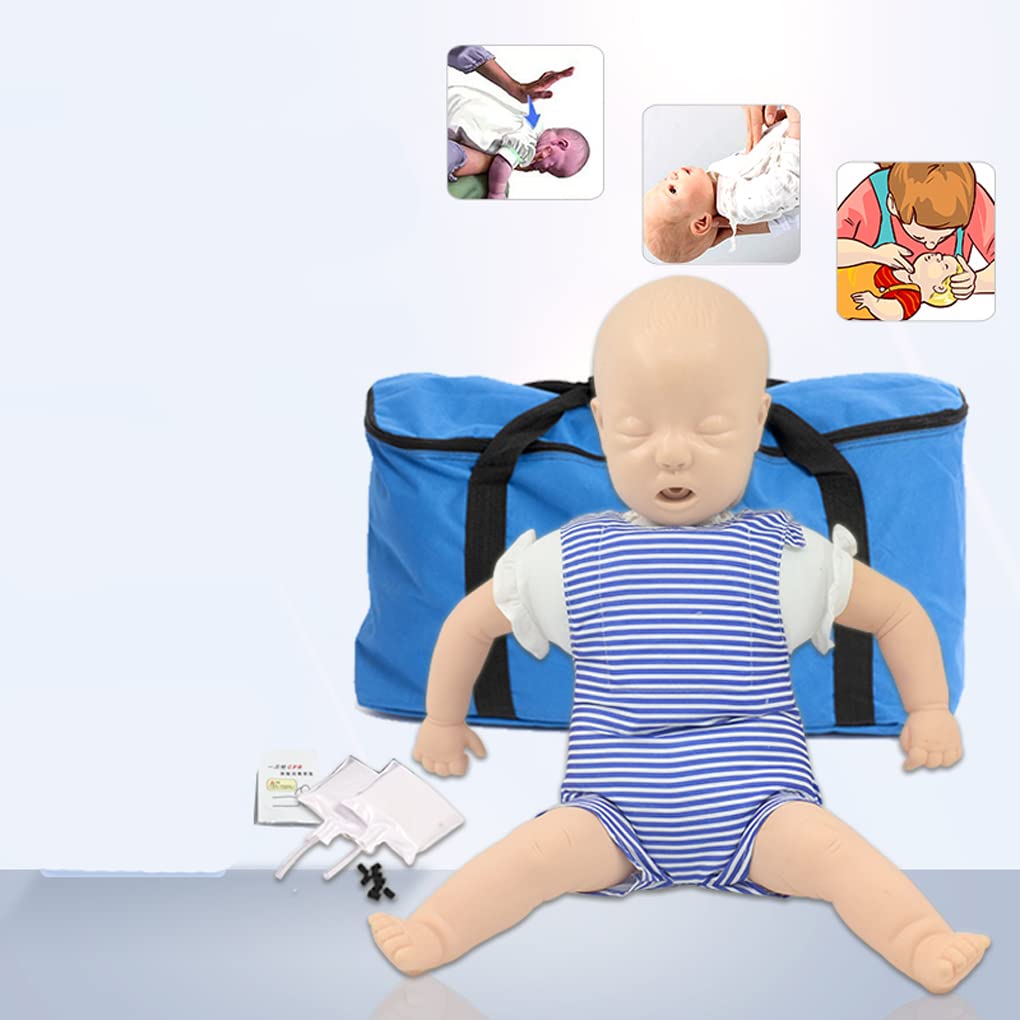 60 cm Große Wiederbelebungspuppen Für Babys, Erste-Hilfe-Modell, Herz-Lungen-Wiederbelebungsmodell, Baby-Säuglings-Trainingspuppe, Forschung Zu Atemwegsobstruktionen Bei Säuglingen