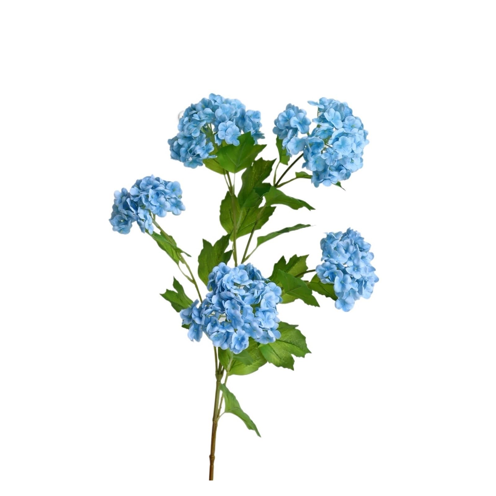Casetlong 2Pcs Fake Flowers Wedding Flower Arrangement Home Decoration(Blue)