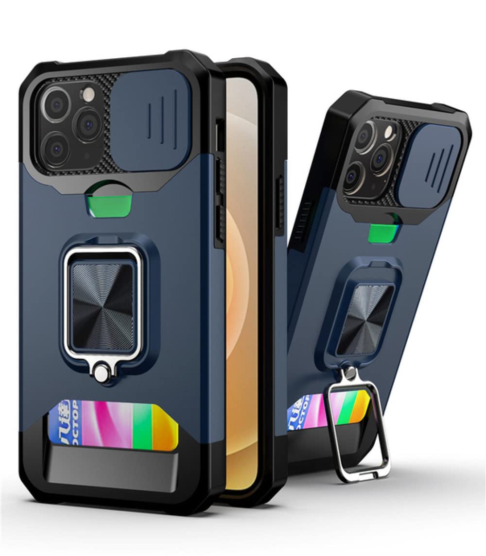 Coque iPhone 14 armure robuste blindée avec support bague métal - 7