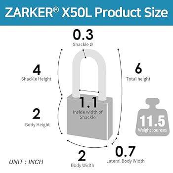 ZARKER ザーカー 4桁ダイヤル式ロック南京錠 Amazon.co.jp: ZARKER ザーカー 4桁ダイヤル式ロック南京錠