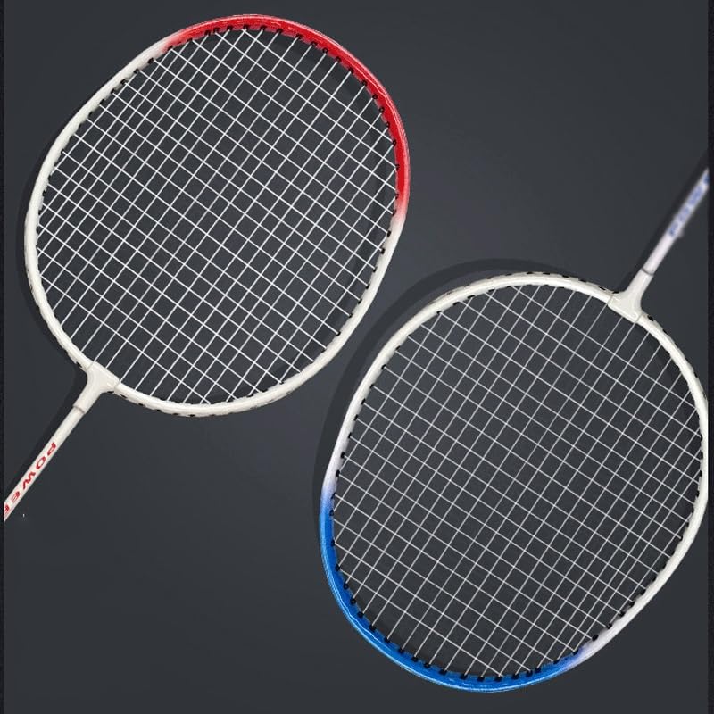 Badminton Racket Beginners Light And Racket Adult Training Competition Badminton Racket(Orange)