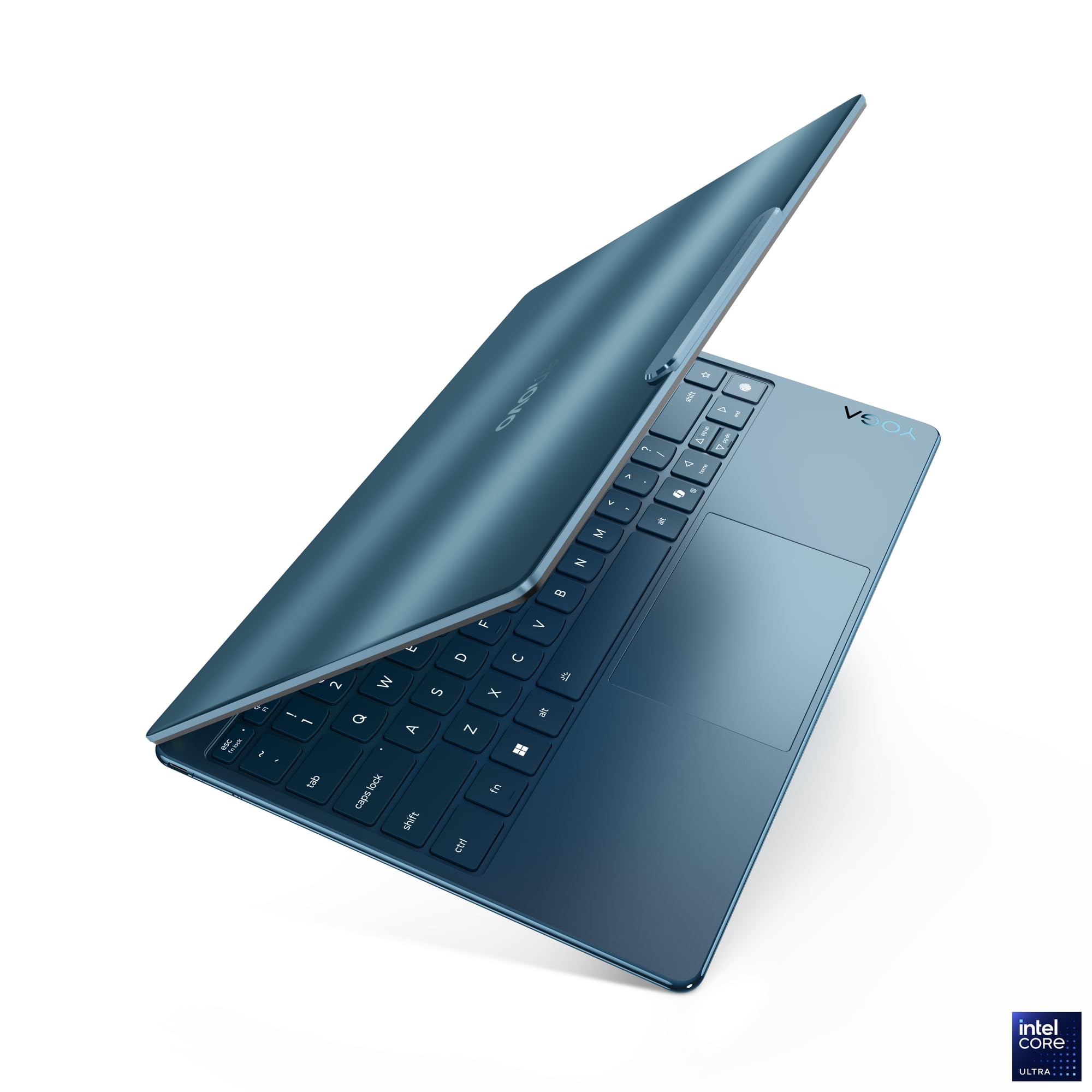 Lenovo Yoga Slim 9 14ILL10 - Ordinateur Portable 14'' 4K OLED WQUXGA Tactile Copilot+ (Intel Ultra 7 258V, RAM 32Go, SSD 1To, Intel Arc Graphics 140V, Windows 11 Home) Clavier AZERTY - Tidal Teal