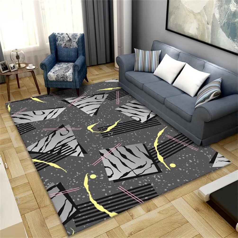 Tapis de salon XXL 180x250cm pour sécuriser l'entrée et habiller une chambre d'ado