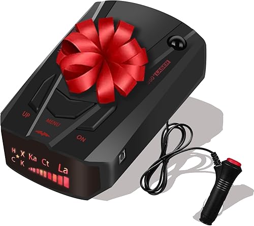 2026 Newly Radar Detector with Mute Memory, City/Highway Mode, Long Range Tracking, LED Display, Ideal Gift for Cars1201-22