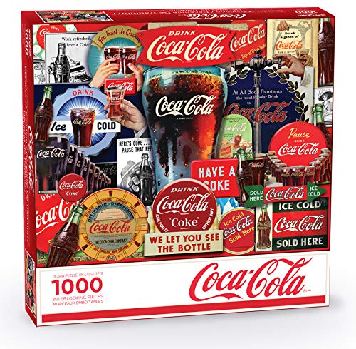 Springbok 33-10679 1000 Piece Jigsaw Puzzle Coca-Cola Decades Of Tradition thumb #1