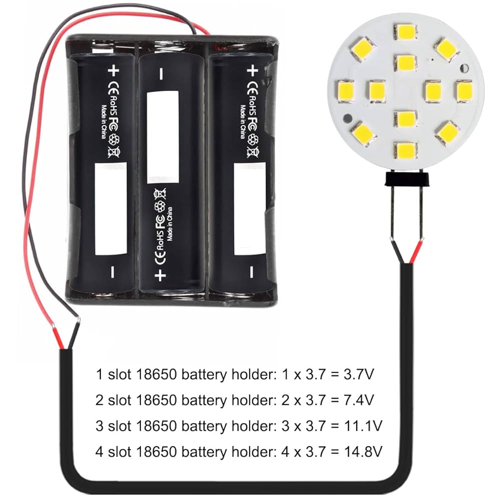 Amazon.co.jp: Xiatiaosann 18650電池ケース リチウムイオン電池