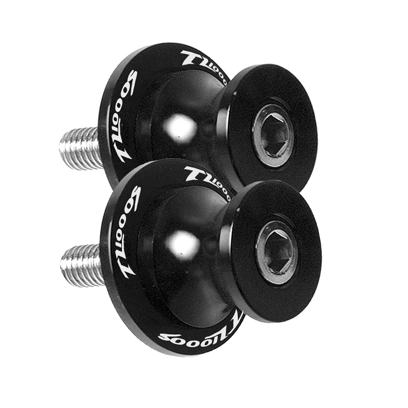 Suzuki TL1000S/R Swingarm Sliders - Blue CNC Aluminum Spools For 1998-2003 Motorcycles